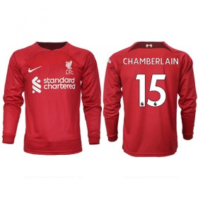 Herren Fußballbekleidung Liverpool Chamberlain #15 Heimtrikot 2022-23 Langarm